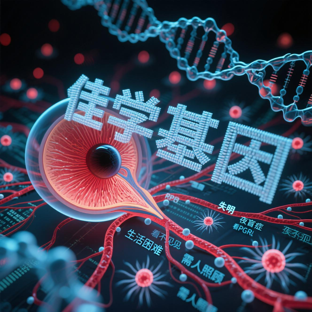 【腾博会官网基因检测】基因解码：非综合征性<font color='red'><font color='red'>视网膜</font><font color='red'>色素</font><font color='red'>变性</font></font>的基因解剖