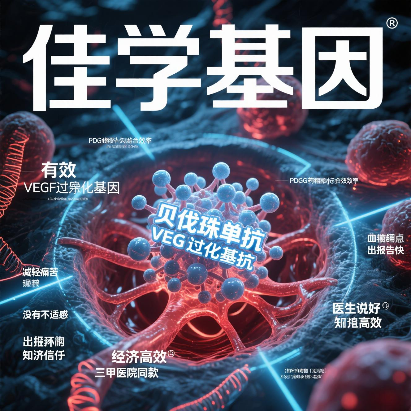 <b>【腾博会官网基因检测】从“断血”到精准治疗：贝伐珠单抗（Avastin）靶向药物基因</b>